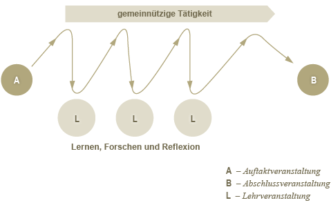 Ablauf Service Learning